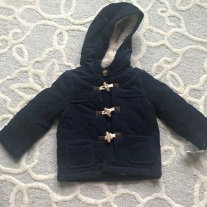 Baby Boden corduroy toggle coat